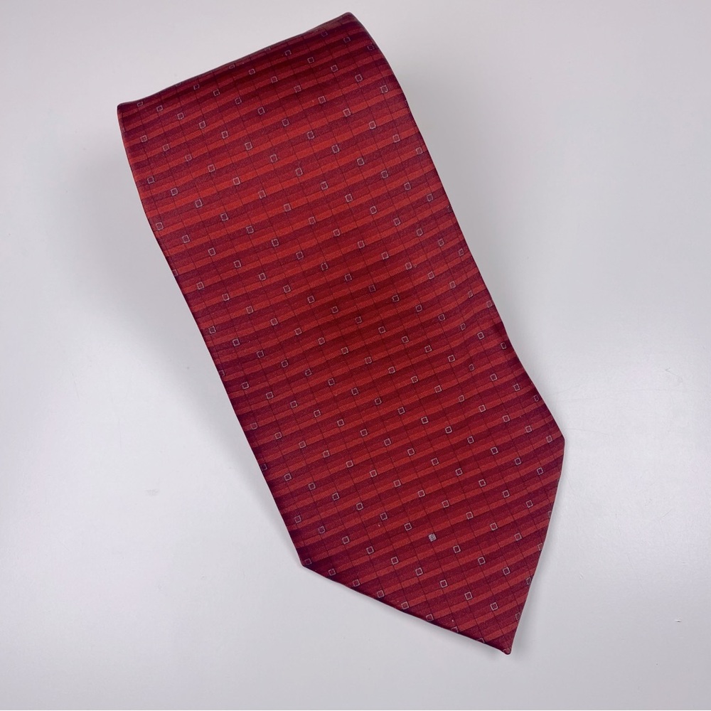 Red Silk Neck Tie